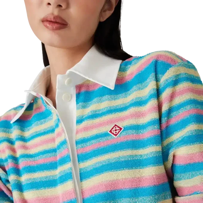 Camisas de rizo a rayas