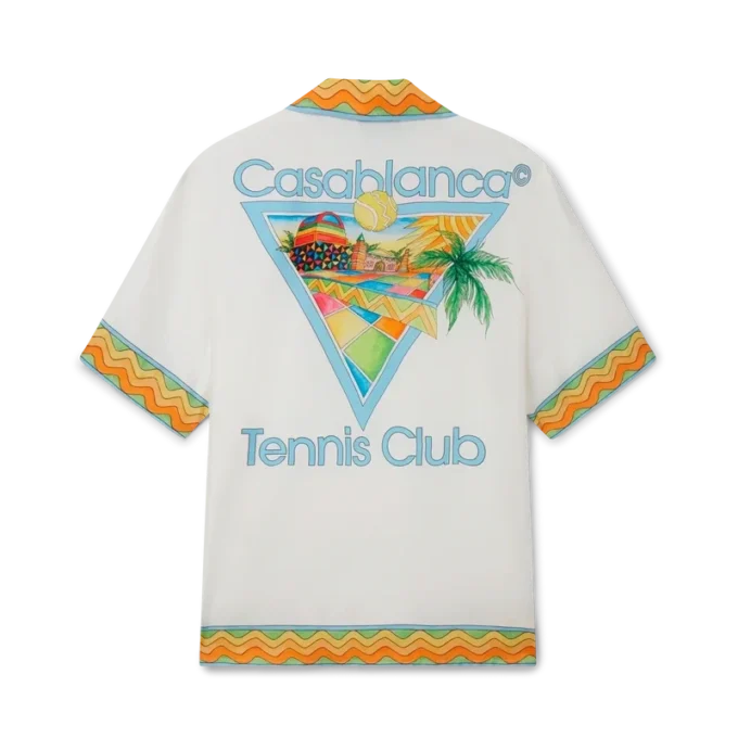 Camisas de seda Afro Cubism Tennis Club