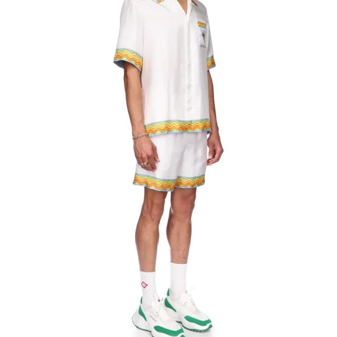 Camisas de seda Afro Cubism Tennis Club