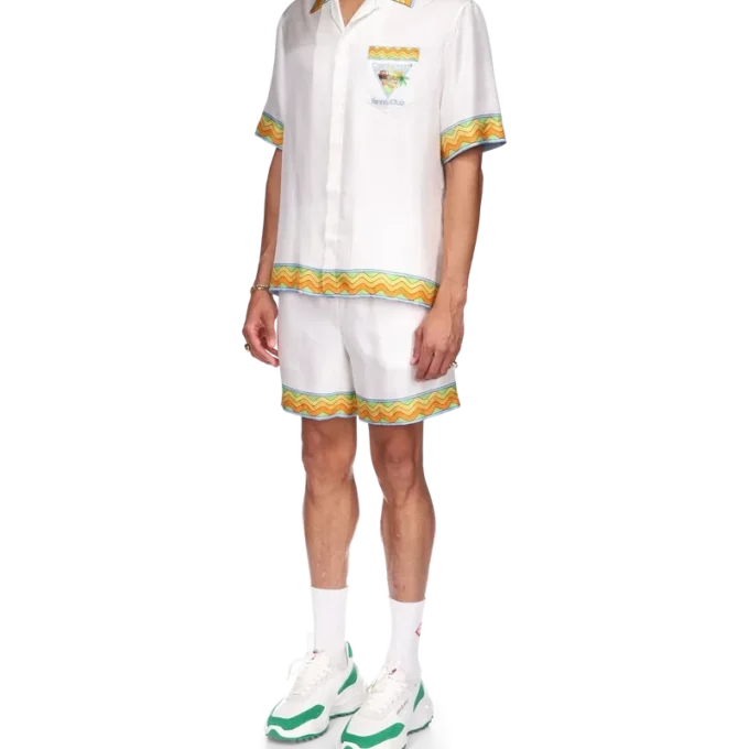Camisas de seda Afro Cubism Tennis Club