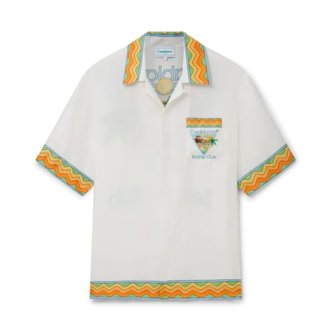 Camisas de seda Afro Cubism Tennis Club