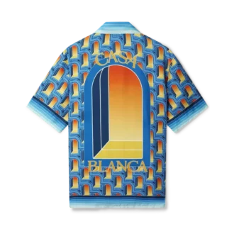 Camisas de seda con cuello cubano L’arche De Nuit