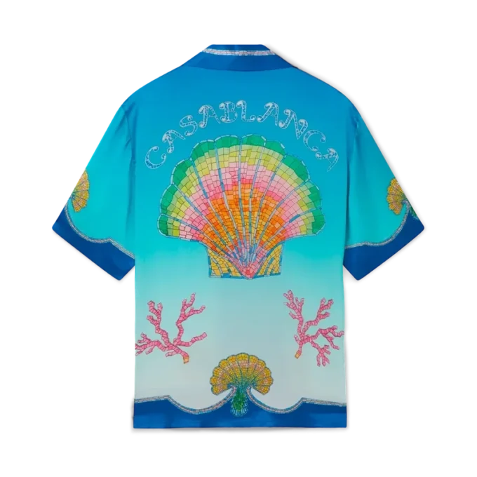 Camisas de seda Coquillage Colora