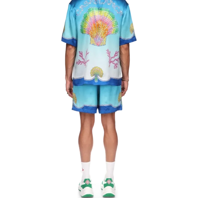 Camisas de seda Coquillage Colora