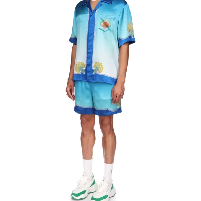 Camisas de seda Coquillage Colora