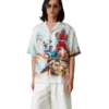 Camisas de seda de manga corta Celebration Du Sport