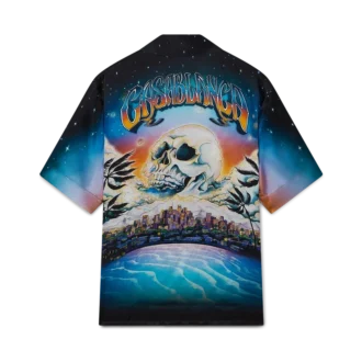 Camisas de seda de manga corta La Pramonition