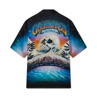 Camisas de seda de manga corta La Pramonition