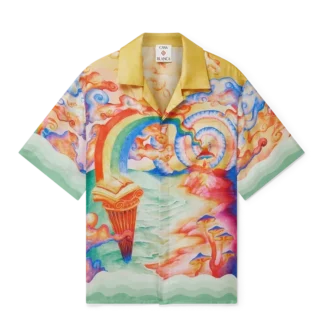 Camisas de seda de manga corta Nature’s Teacher