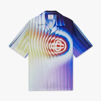 Camisas de seda de manga corta Shockwave