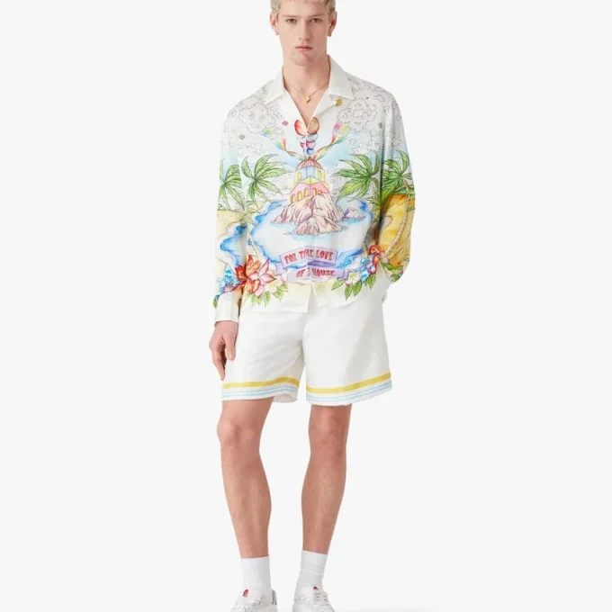 Camisas de seda de manga larga Better Days