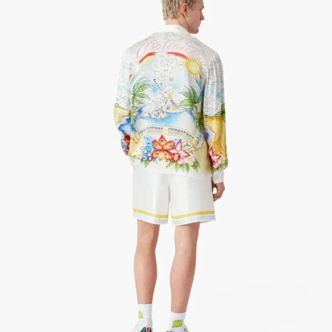 Camisas de seda de manga larga Better Days