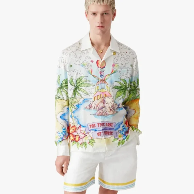 Camisas de seda de manga larga Better Days