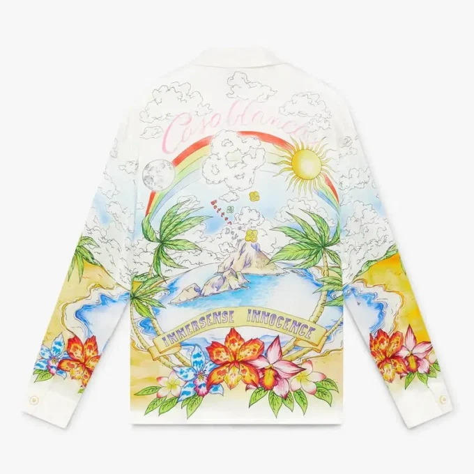 Camisas de seda de manga larga Better Days