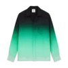 Camisas de seda de manga larga con jacquard Gradient Ping Pong