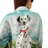Camisas de seda de manga larga Dalmatian a La Montagne