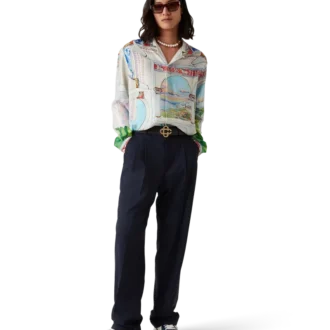 Camisas de seda de manga larga Le Passage