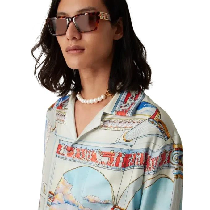 Camisas de seda de manga larga Le Passage