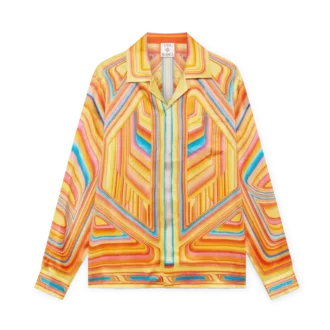 Camisas de seda de manga larga Low Rider