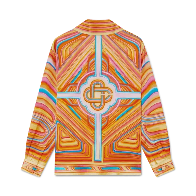 Camisas de seda de manga larga Low Rider