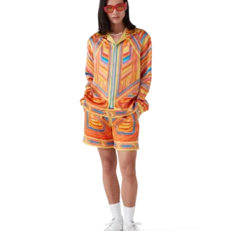 Camisas de seda de manga larga Low Rider