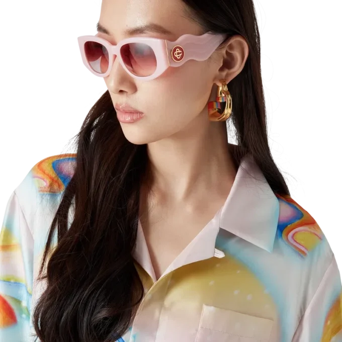 Camisas de seda de manga larga Psychedelic Nirvana