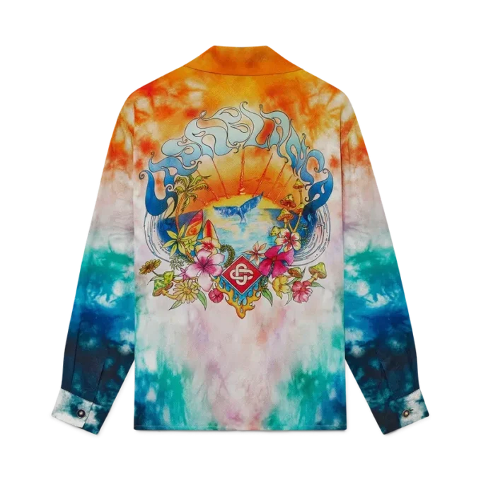 Camisas de seda de manga larga Surf Trip | Casablanca Paris