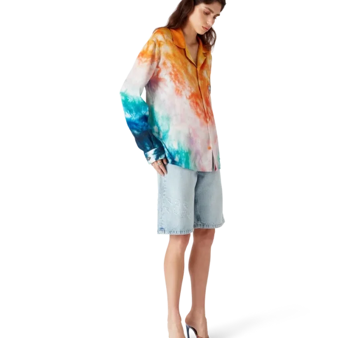 Camisas de seda de manga larga Surf Trip | Casablanca Paris