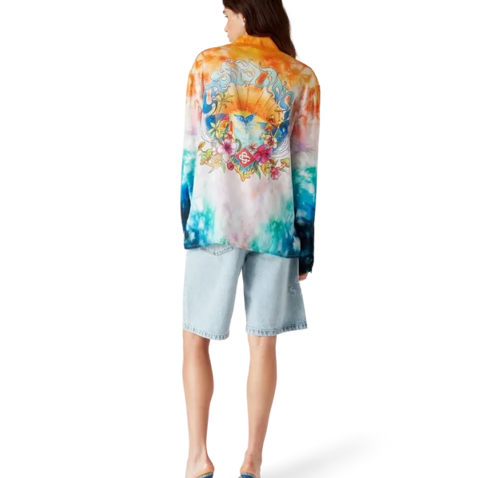 Camisas de seda de manga larga Surf Trip | Casablanca Paris