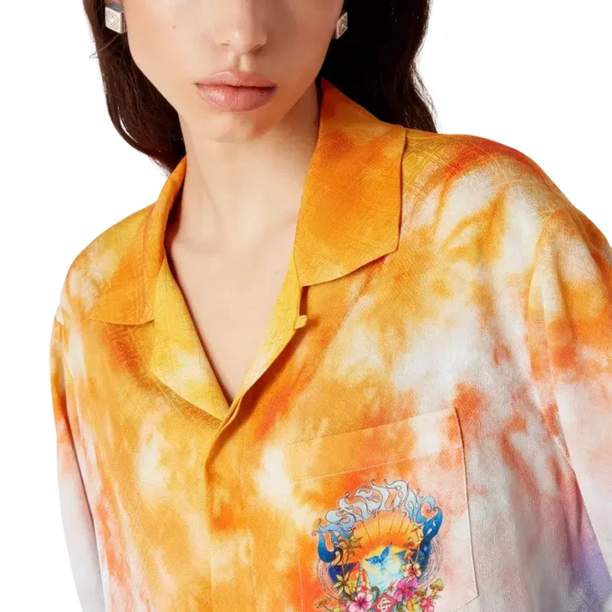 Camisas de seda de manga larga Surf Trip | Casablanca Paris