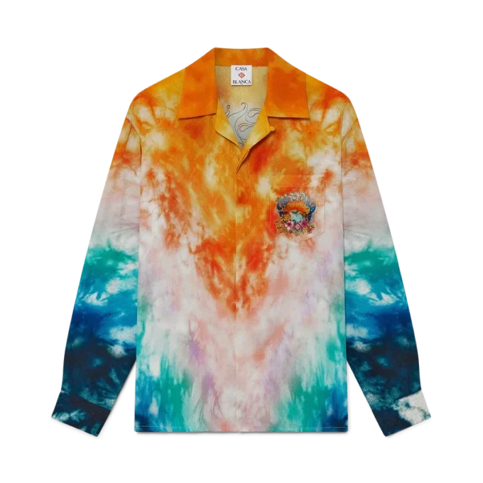 Camisas de seda de manga larga Surf Trip | Casablanca Paris