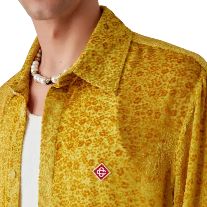 Camisas de seda Devora con estampado floral