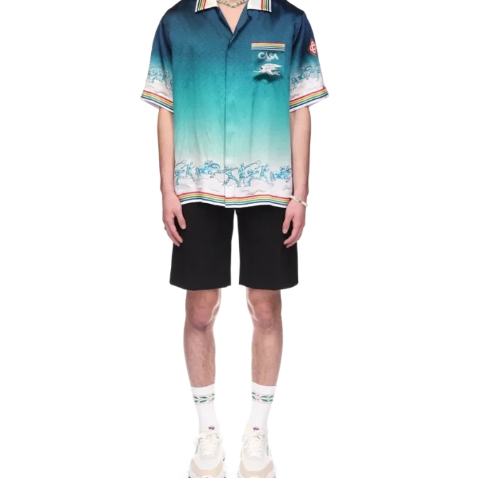 Camisas de seda La Daesse Du Stade