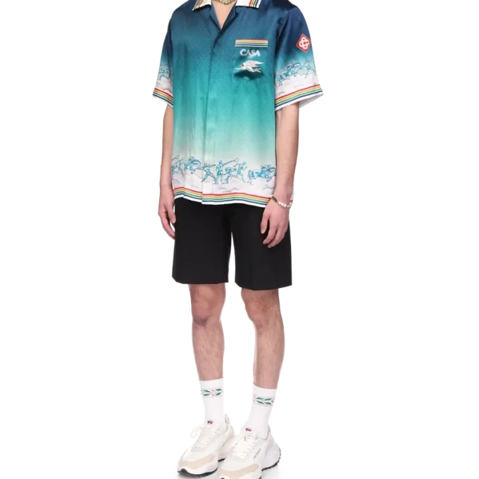 Camisas de seda La Daesse Du Stade