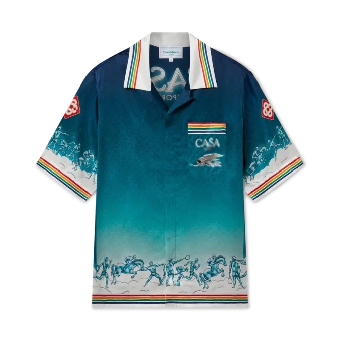 Camisas de seda La Daesse Du Stade