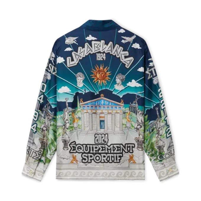 Camisas de seda Le Temple Du Sport