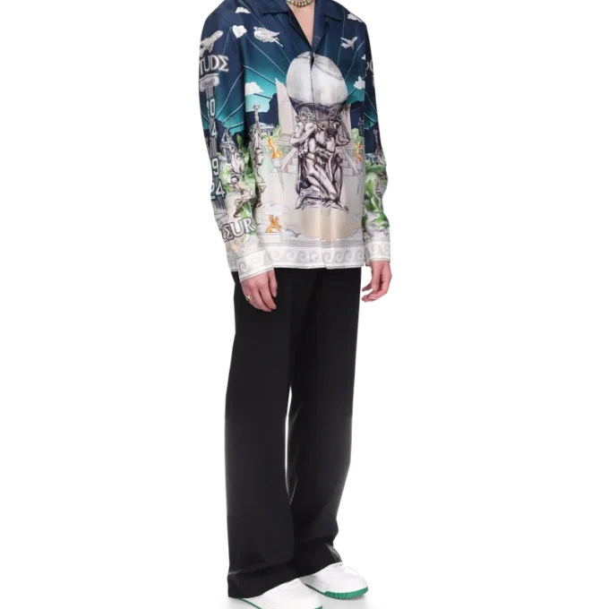 Camisas de seda Le Temple Du Sport