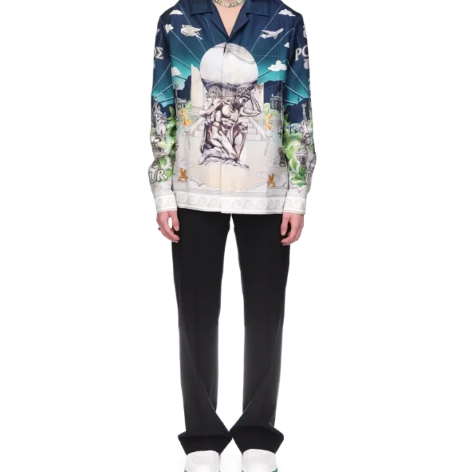 Camisas de seda Le Temple Du Sport