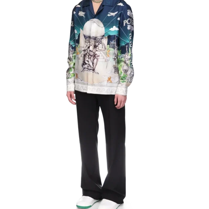 Camisas de seda Le Temple Du Sport