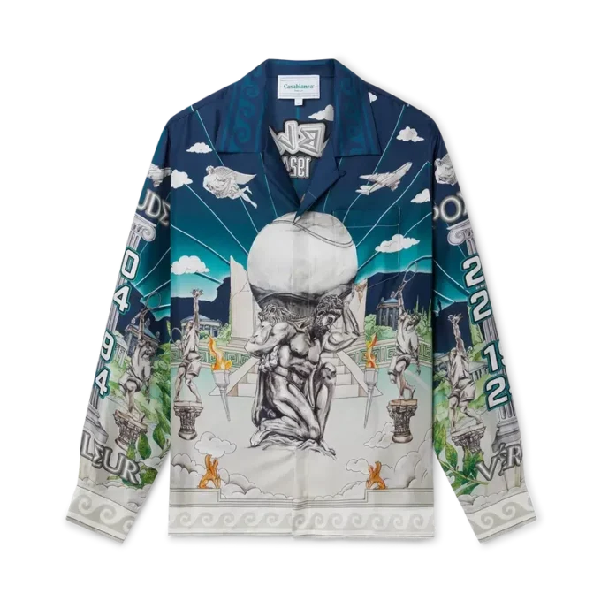 Camisas de seda Le Temple Du Sport