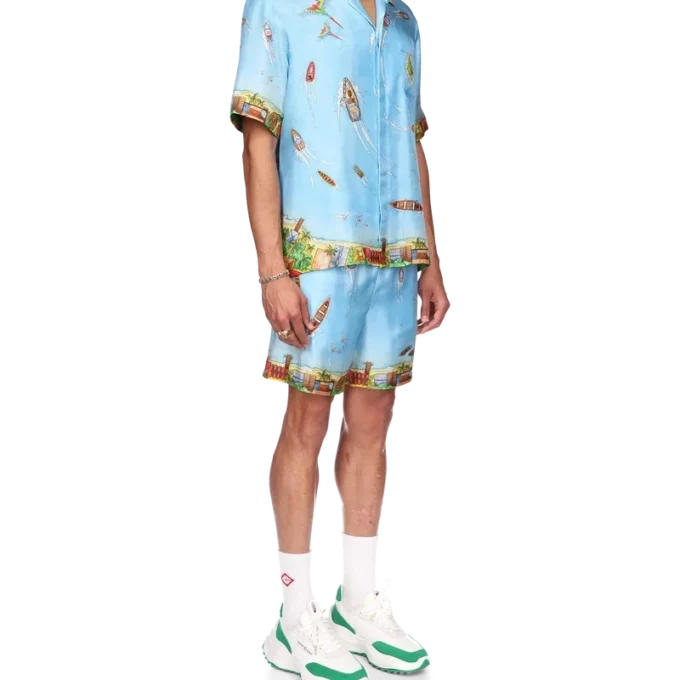 Camisas de seda Maison Sur Piloti