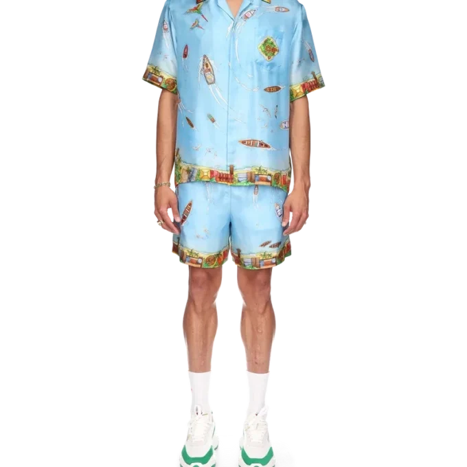 Camisas de seda Maison Sur Piloti