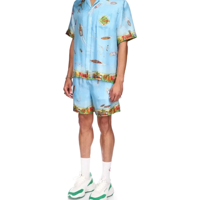 Camisas de seda Maison Sur Piloti