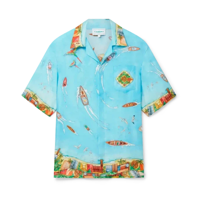 Camisas de seda Maison Sur Piloti