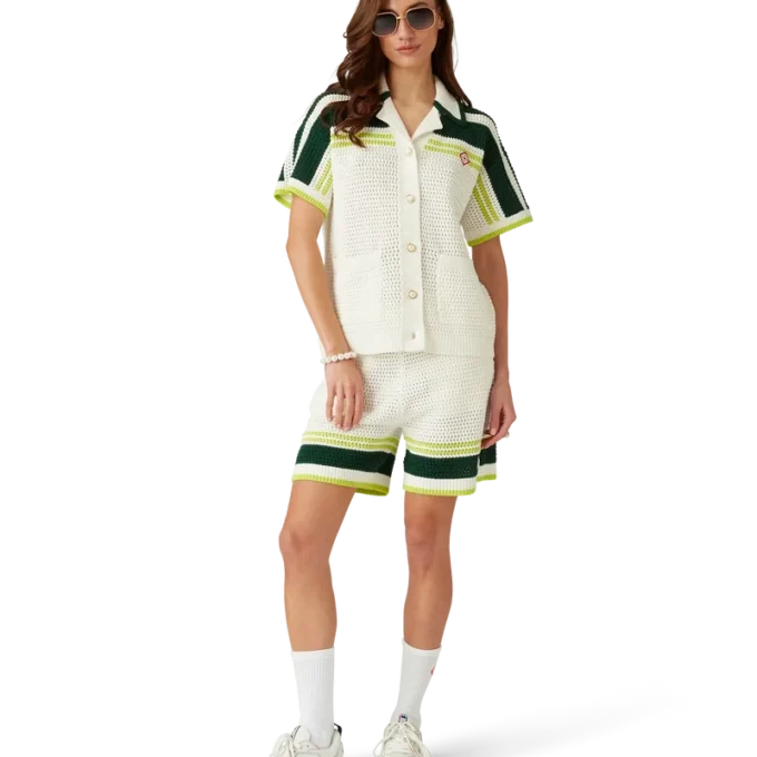 Camisas de tenis de ganchillo