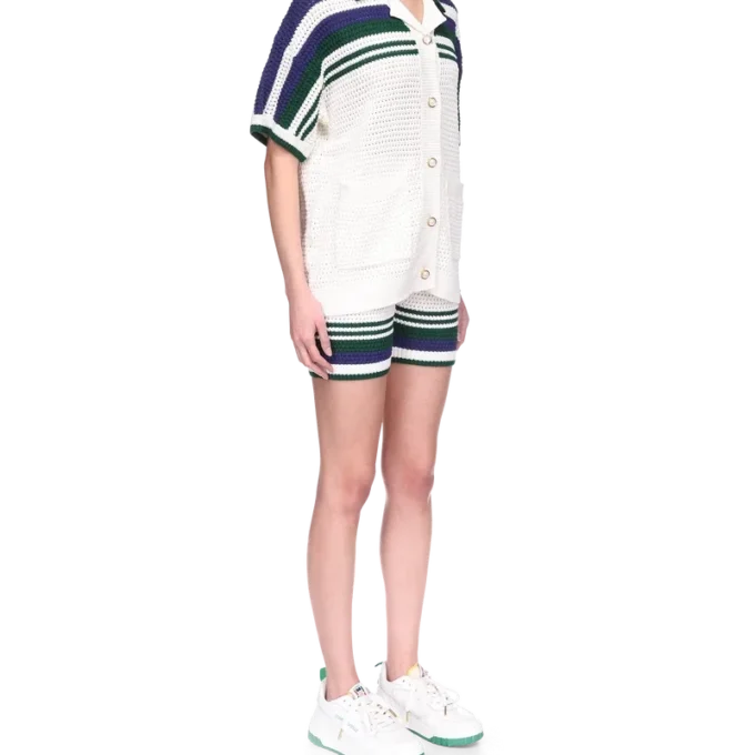 Camisas de tenis de ganchillo