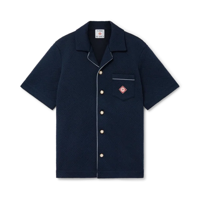 Camisas Jacquard Monogram