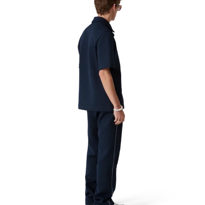 Pantalones deportivos con monograma jacquard