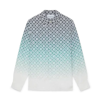 Camisas Monogram con degradado Midnight