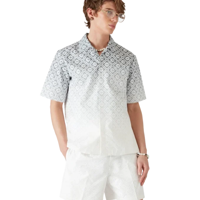 Camisas Monogram Gradient